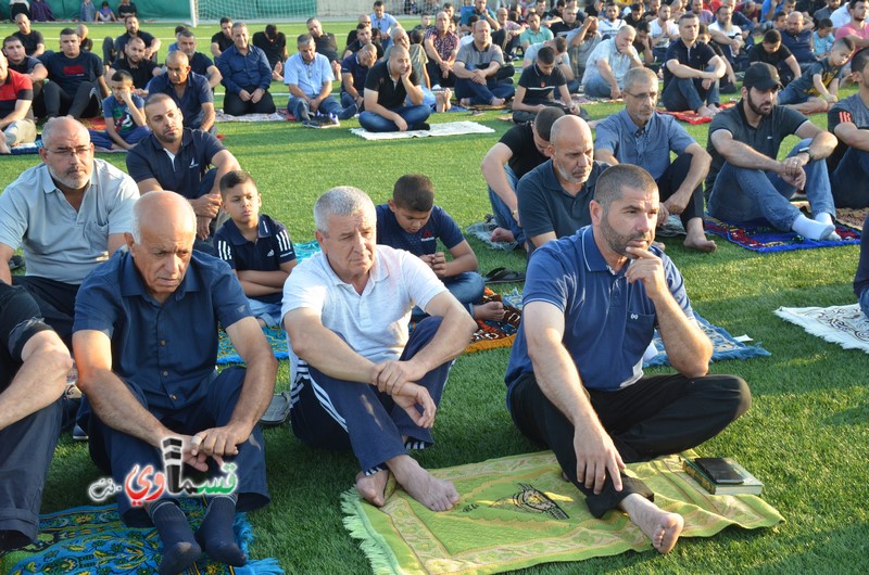 فيديو: المئات من اهالي كفرقاسم يلبون النداء ويشاركون في شعائر وخطبة عيد الأضحى المبارك في المصلى الشرقي ..